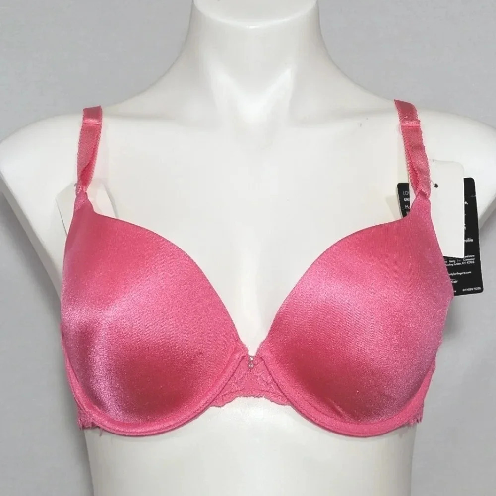 36C Vanity Fair 75200 Modern Coverage Look UW Bra Pink NWT